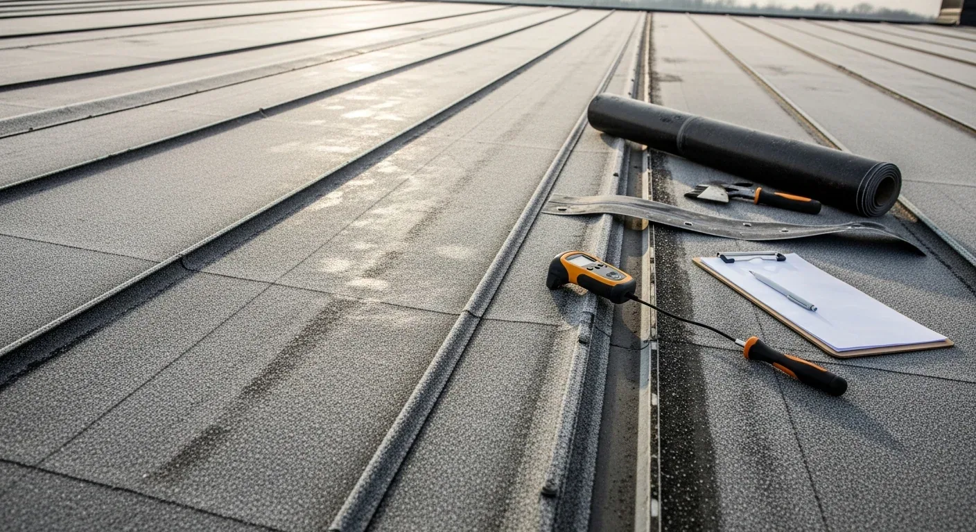 Ponding Water Roof Repair in Beaverton, OR